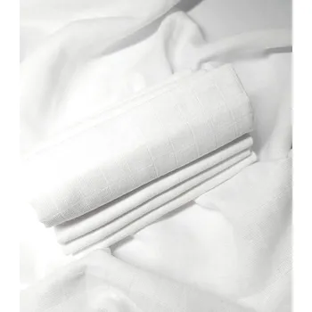 PREM Bavlněná Plena 90x100 cm, bílá 2ks