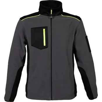 Pánská mikina James Ross Fleecová mikina Labrador šedá S