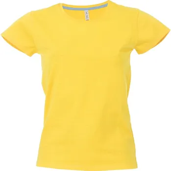 James Ross Tričko California dámské žlutá S