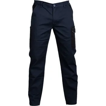 Pánské kalhoty James Ross Kalhoty Zurigo Bicolor modrá 3XL