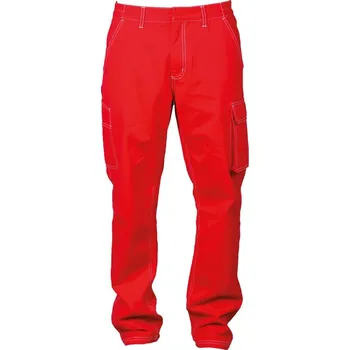 James Ross Kalhoty Vigo pánské červená 3XL