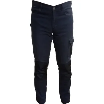 Pánské kalhoty James Ross Džíny Denver Tech černá L