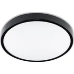 Kobi Stropní LED svítidlo pro koupelnu 19W 4000K IP44 se senzorem pohybu ZOE LX Black 30cm