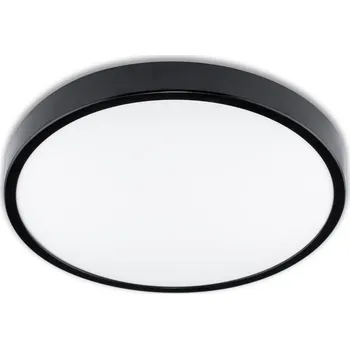 Kobi Stropní LED svítidlo pro koupelnu 19W 4000K IP44 se senzorem pohybu ZOE LX Black 30cm