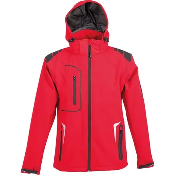 James Ross Bunda Artic pánská červená 3XL