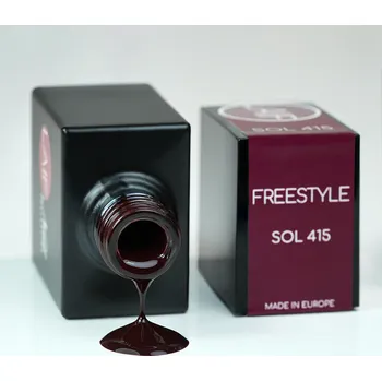 Umělé nehty Laif Gel lak hnědý SOL - 415 Freestyle 10ml