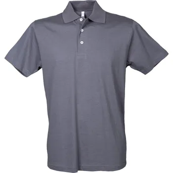 Pánské tričko James Ross Polokošile Panama šedá S