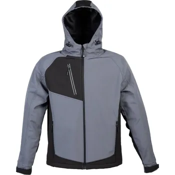 James Ross Bunda Montebianco pánská šedá/černá XXL