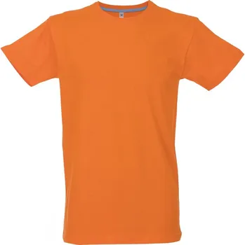 James Ross Tričko California pánské oranžová XXL