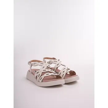 Dámské sandále WONDERS dámské sandály krajka bílé