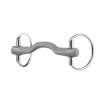 Udidlo pro koně Beris 6525633-130 udidlo nelomené tvarované 130 mm