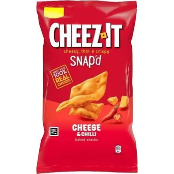 Chips Cheez-It křupavé pšeničné krekry s příchutí sýru a chilli 120 g