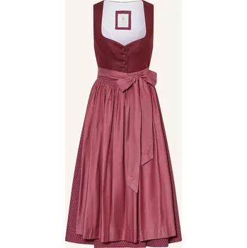 Dámská halenka Johann & Johanna Dámský Dirndl, tmavě červená, 48