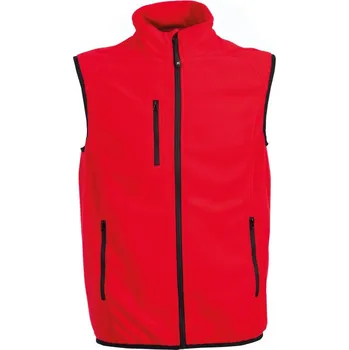 Pánská mikina James Ross Fleecová mikina Praga červená 3XL