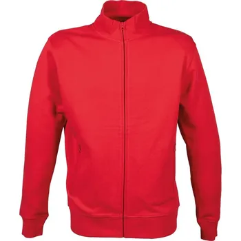 Pánská mikina James Ross Svetr Georgia pánský červená 3XL