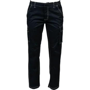 Pánské kalhoty James Ross Kalhoty Vigo Stretch dámské námořnická L