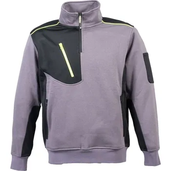 Pánská mikina James Ross Mikina Milwaukee šedá 3XL