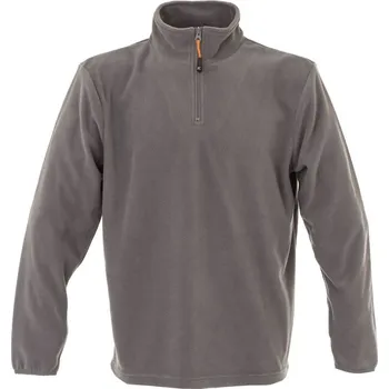 Pánská mikina James Ross Fleecová mikina Malmo šedá 3XL