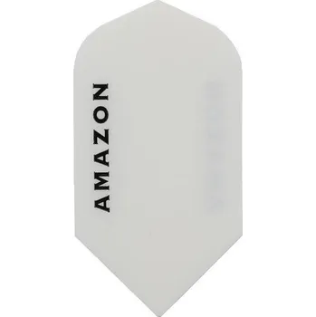Příslušenství pro šipky Designa Letky Amazon Solid White F0965
