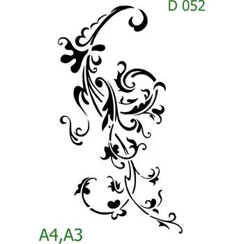 Šablona D 052 - A3 , Lepící fólie