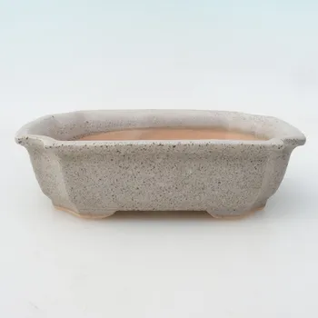Květináč Bonsai miska H17 - 15 x 10 x 4 cm. - béžová