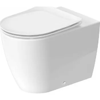 Klozet Duravit Soleil by Starck - Stojící WC, vodorovný odpad, HygieneGlaze, bílá 2010092000