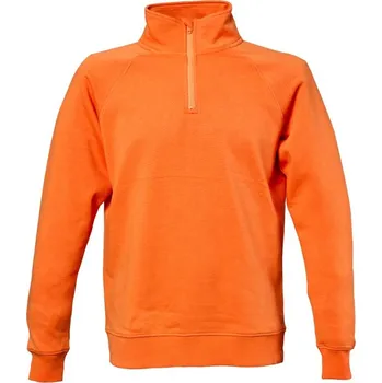 Pánská mikina James Ross Mikina Davenport oranžová 3XL