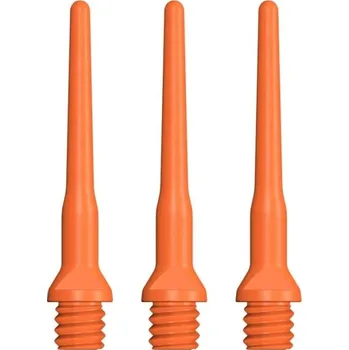 Příslušenství pro šipky Designa Hroty Tufflex long - 100 ks - orange