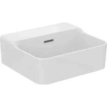 Umyvadlo Ideal Standard Conca Ceram - Umývátko 40x35 cm, s přepadem, bez otvoru pro baterii, bílá T381101