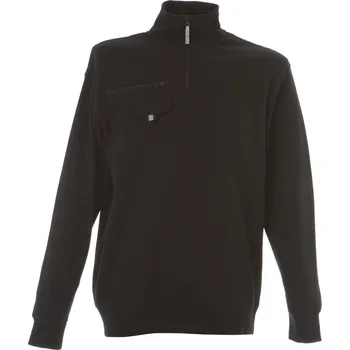 Pánská mikina James Ross Svetr Seul černá L