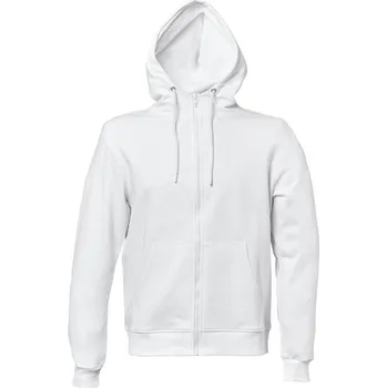 Pánská mikina James Ross Mikina Tolosa pánská bílá 3XL