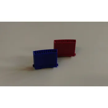 Terč na šipky Vofotronix Segment triple 2 ks - červený + modrý