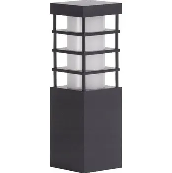 Stojací lampa Kvadratický osvětlovací sloupek Su-ma E27 25 cm černý