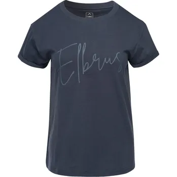 Dámské tričko Dámské Tričko s krátkým rukávem ELBRUS INGER WO'S M000255828 – Tmavě modrá S
