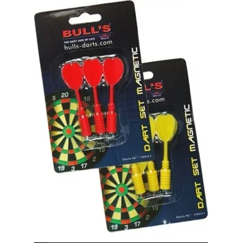 Terč na šipky Bull's - Magnetic - yellow