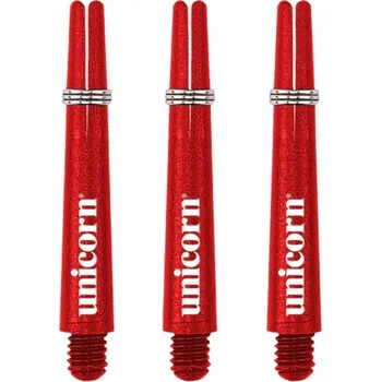 Příslušenství pro šipky Unicorn Násadky Gripper 3 - short - red
