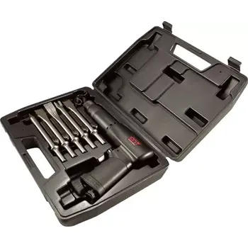 Pneumatické kladivo M7 SC-0617C sada pneu sekací kladivo SC-221C + 5x sekáč + kufr