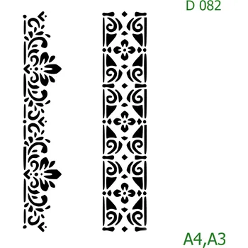 Šablona D 082 - A4 , Lepící fólie