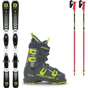 Sjezdové lyže VÖLKL Racetiger Jr. VMotion + Fischer + hole