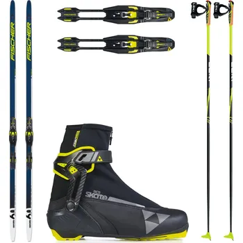 Běžecké lyžování FISCHER Aerolite Skate 60 + FISCHER RC5 Skate + LEKI CC 450