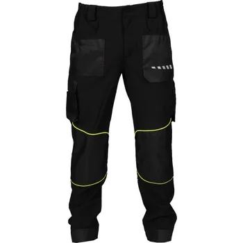 Pánské kalhoty James Ross Kalhoty Tonale Light černá XXL