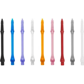 Příslušenství pro šipky Harrows Násadky CLIC Slim - midi 30 mm - clear