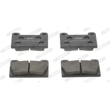 Brzdová destička Destičky přední Š130, FERODO FDB461, pro STARŠÍ TYPY, 120. Typové číslo: 114430283,114430283,114430283, FDB461