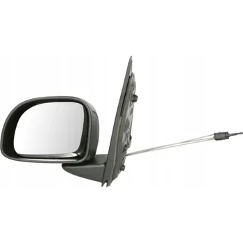 Auto zrcátko ZRCÁTKO LEVÉ FIAT PANDA 2012-2018 MANUÁLNÍ ČERNÉ