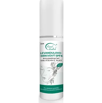 Pleťový krém AKH/Karel Hadek Regenerační obličejový olej LEVANDULOVO-MRKVOVÝ SPF6 30 ml