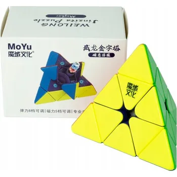 Hlavolam Originální kostka MoYu WeiLong Pyraminx MagLev