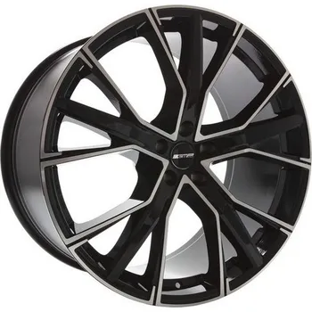 Disk Alu kola GMP Gunner black polished 9,5x22" 5x112 ET37 66,6