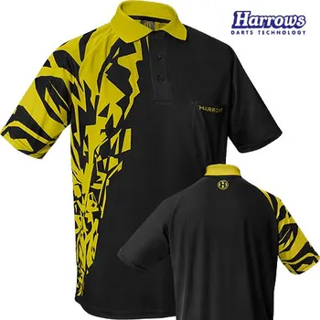 Pánská košile Harrows Košile Rapide - Black & Yellow - S