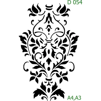 Šablona D 054 - A4 , Lepící fólie