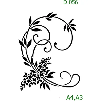 Šablona D 056 - A4 , Lepící fólie